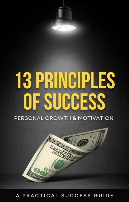 13 Principles of Success Ebook Cover